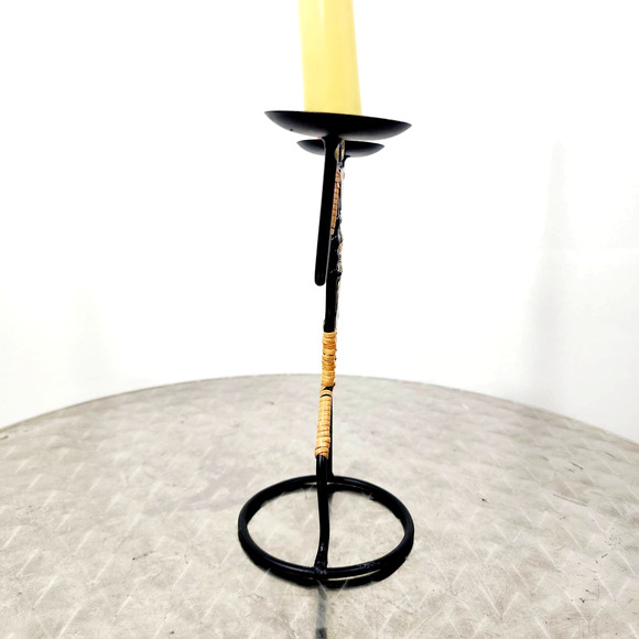 Vintage Laurids Lonborg Balancing Candlestick Man Tribal MCM Mid-Century Modern - Picture 14 of 16